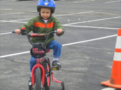 KU Spring Game Bike Rodeo