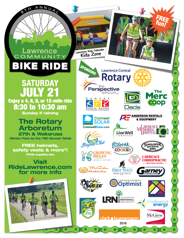 2018 Lawrence Community Bike Ride (Summer)